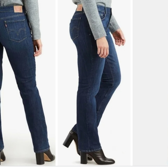 Levi's Women's 505 Straight Jeans - Picture 3 of 10